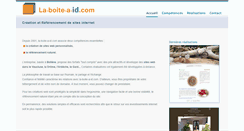 Desktop Screenshot of la-boite-a-id.com