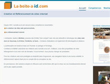 Tablet Screenshot of la-boite-a-id.com